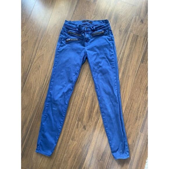 J Brand 26 Zoey Jeans blue front zippers - Picture 2 of 8